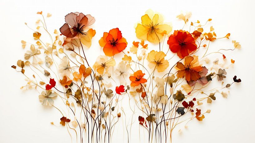 Floral Composition by Dakota Wall Art
