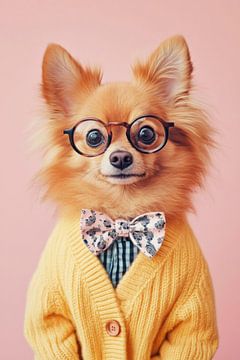 German Spitz by Poster Art Shop