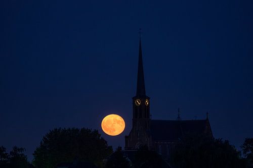 La lune aux fraises sur Elshout sur Zwoele Plaatjes
