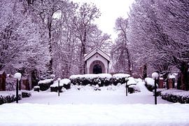Ölberg chapel at the old graveyard Laupheim - Germany by Photoart-Naegele