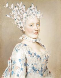 Dame Schmetterling von Jacky