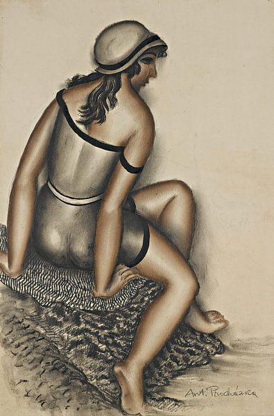 Antonín Procházka - Badmeisje van Peter Balan