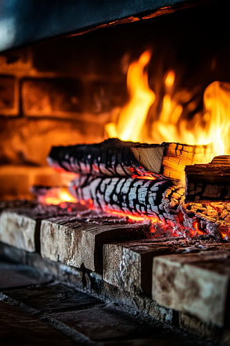 Gemütliches Feuer