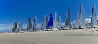 Segelboote in Noordwijk.
