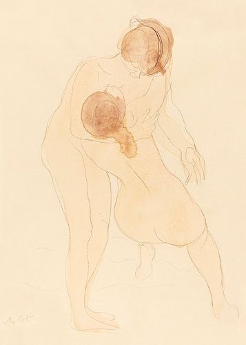 Twee figuren, Auguste Rodin