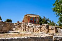 Der Palast von Knossos auf der griechischen Insel Kreta