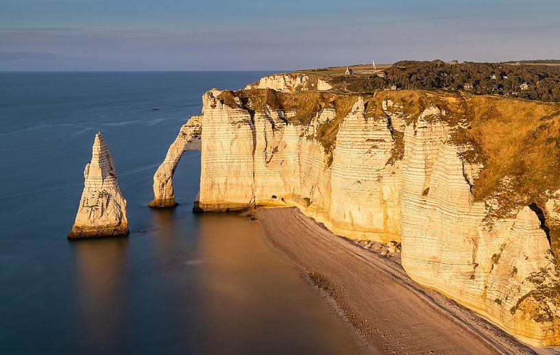 L'heure d'or à Etretat, France par Adelheid Smitt