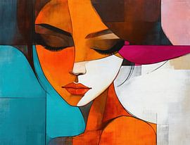 Vrouwenportret van De Mooiste Kunst