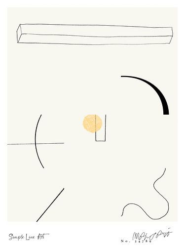 Simple Art Line No 63