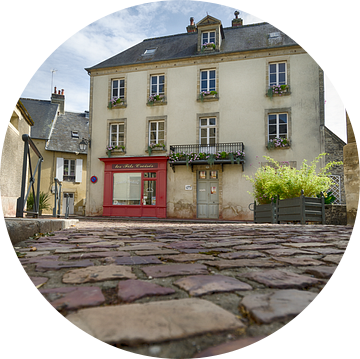 Straatbeeld van Bayeux van Mark Bolijn