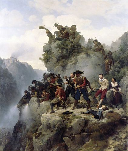 Sagittarius in the bottleneck, Karl Friedrich Lessing