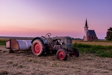 Oldtimer tractor Deutz van Rene du Chatenier