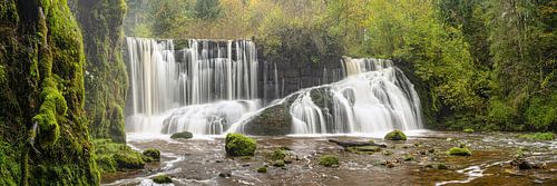Geratser Waterfall Panorama
