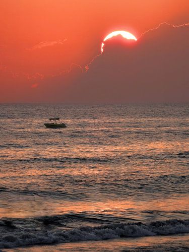 Zonsondergang in Side