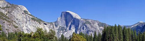 YOSEMITE VALLEY Panorama uitzicht vanaf Half Dome