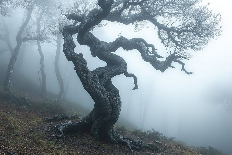 la forêt spirituelle magique par Egon Zitter