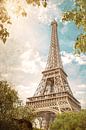 Eiffeltoren - het herkenningspunt van Parijs in de zomer van Günter Albers thumbnail