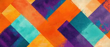 Play of colours by Poster Art Shop