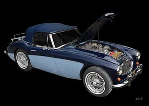 Austin-Healey 3000 Mk II en couleur d'origine sur aRi F. Huber