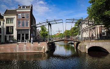 Ophaalbrug in Schiedam van Jan Kranendonk