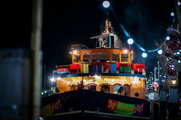 Dampfschiff von Sinterklaas von Fotografiecor .nl