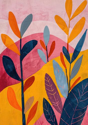 Œuvre d'art abstraite