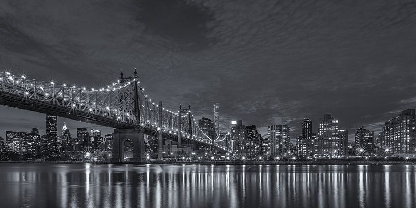 New York Skyline - Queensboro Bridge (3) von Tux Photography