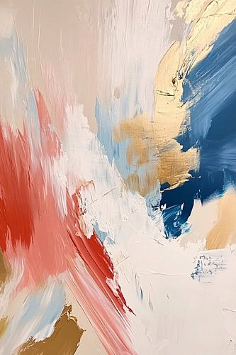 Peinture abstraite dynamique