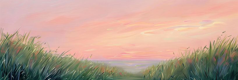 Meadow Landscape by Poster Art Shop