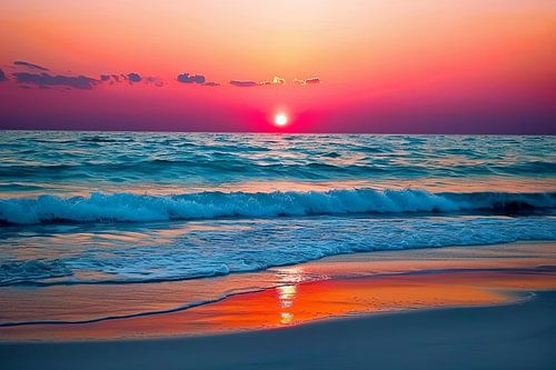 uitzicht zee en strand