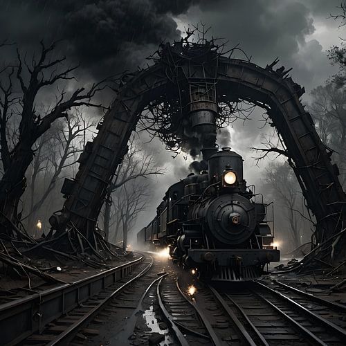 Locomotief, steampunk