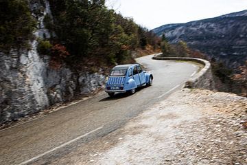 Cruising with a 2CV in Provence France by Martijn Bravenboer