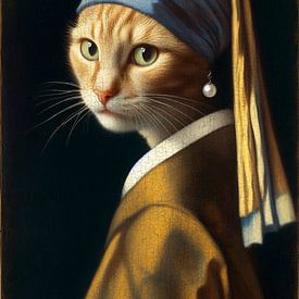 a Cat, a Pearl van Marja van den Hurk