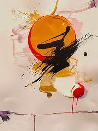 Japanese abstract sunset by haroulita