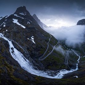 Trollstigen uitzichtspunt, Noorwegen van Sven Broeckx