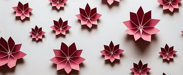Origami Bloemen Vorm van Beeldende Kunst van Animaflora PicsStock