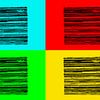 Vinyl Alben als PopArt von Frank Kremer