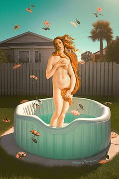 Kinderzwembad Venus van Jonas Loose