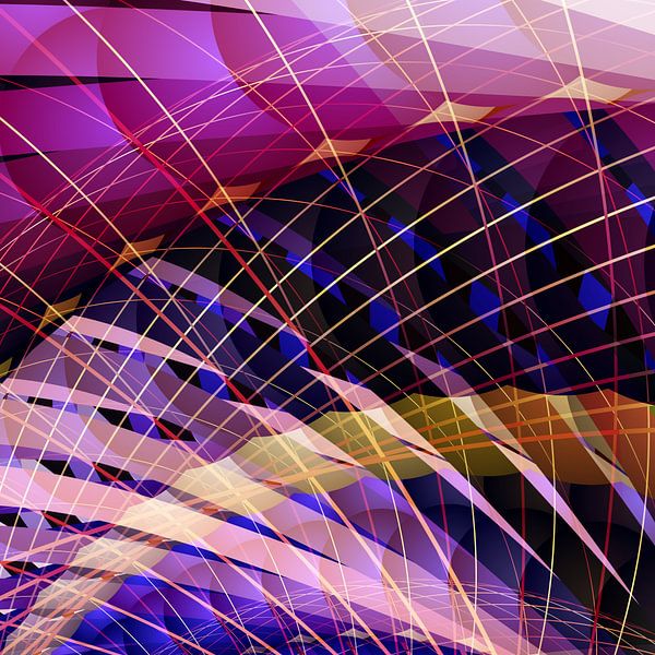 graphic lines D3 by Claudia Gründler