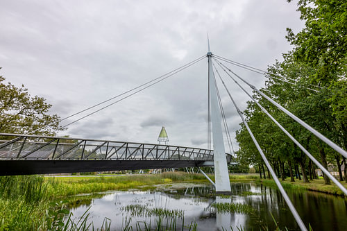 De Slinger cycle bridge, Drachten