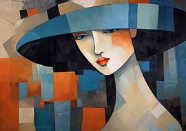 Modern Portrait by Eye catching paintings