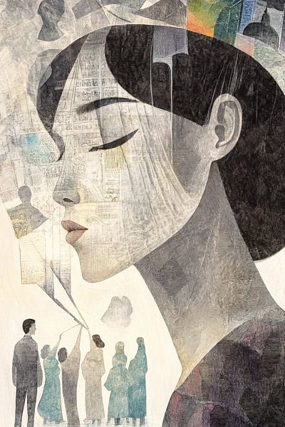 Vrouw Profiel van Zen en Meer