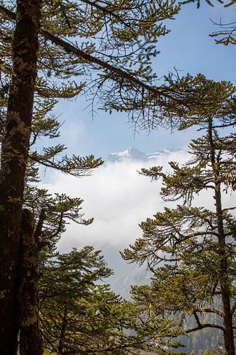 Doorkijkje Everest gebied. Nepal