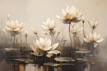 Lotus bloemen van Imagine