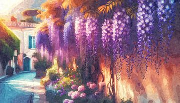 Flower path to silence