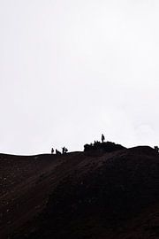 Etna in black and white by Heiko Obermair