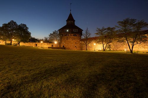 Sternstunde über der Esslinger Burg von Jiri Viehmann
