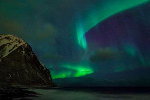 Aurora Vorhang in grün