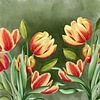 Tulipes néerlandaises sur Teuni's Dreams of Reality