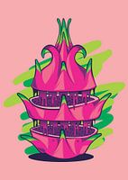 GESPLETEN DRAKENVRUCHTEN